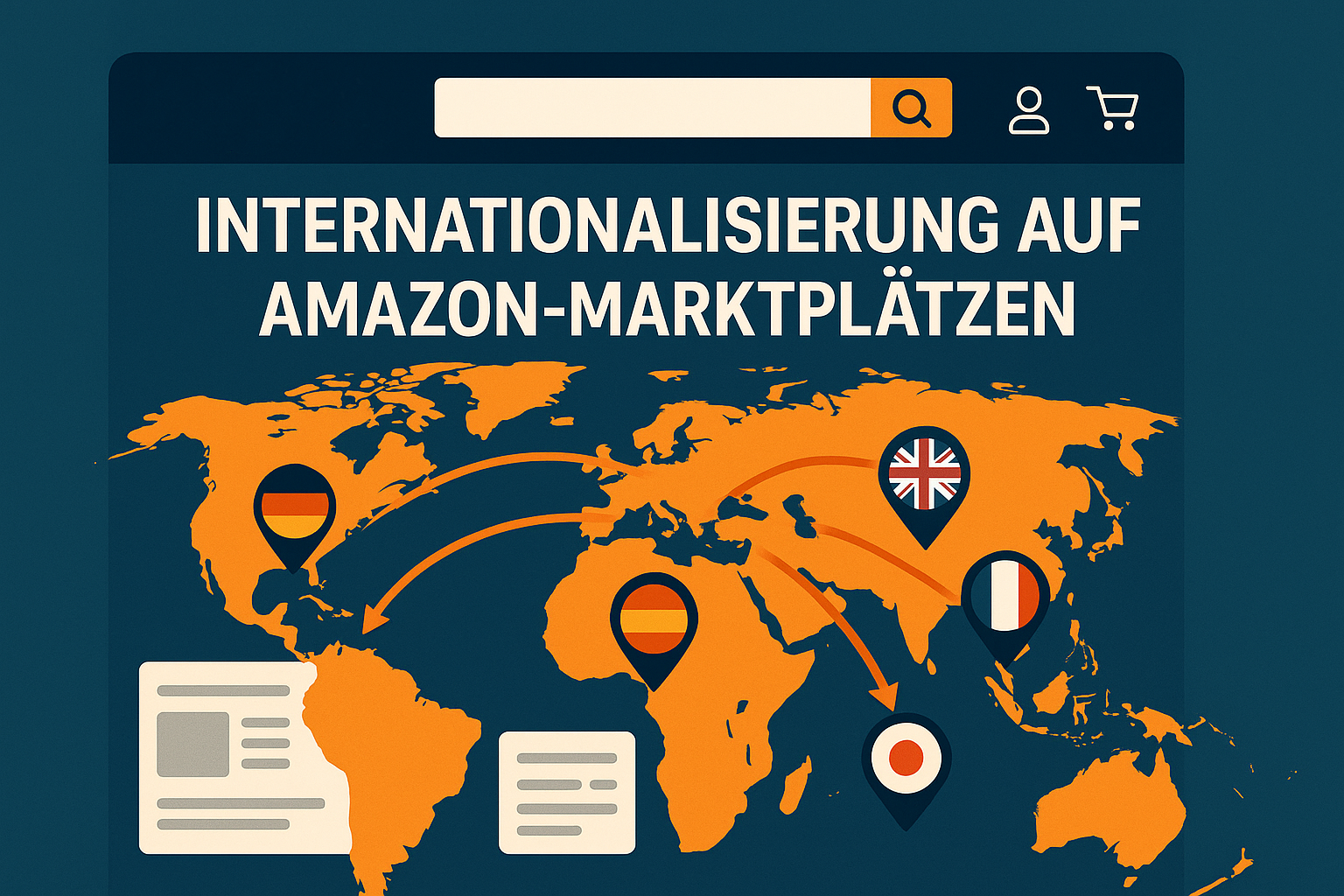 Internationalisierung auf Amazon-Marktplätzen